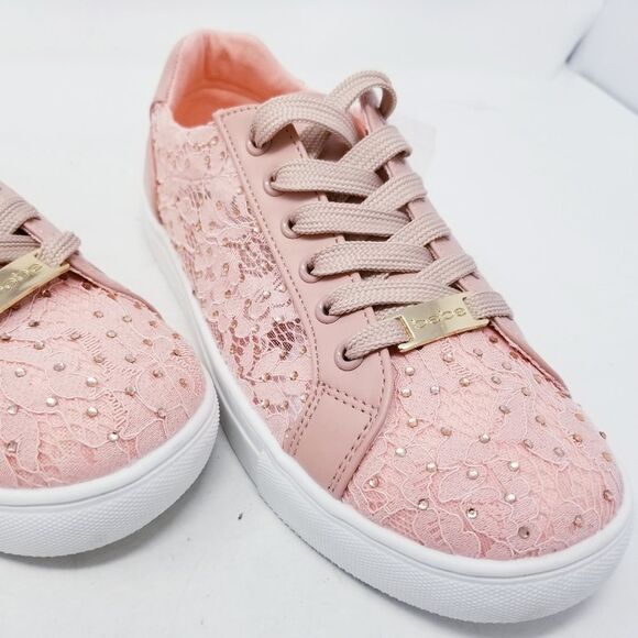 Bebe Chiara Pink Platform Sneakers - Picture 7 of 10